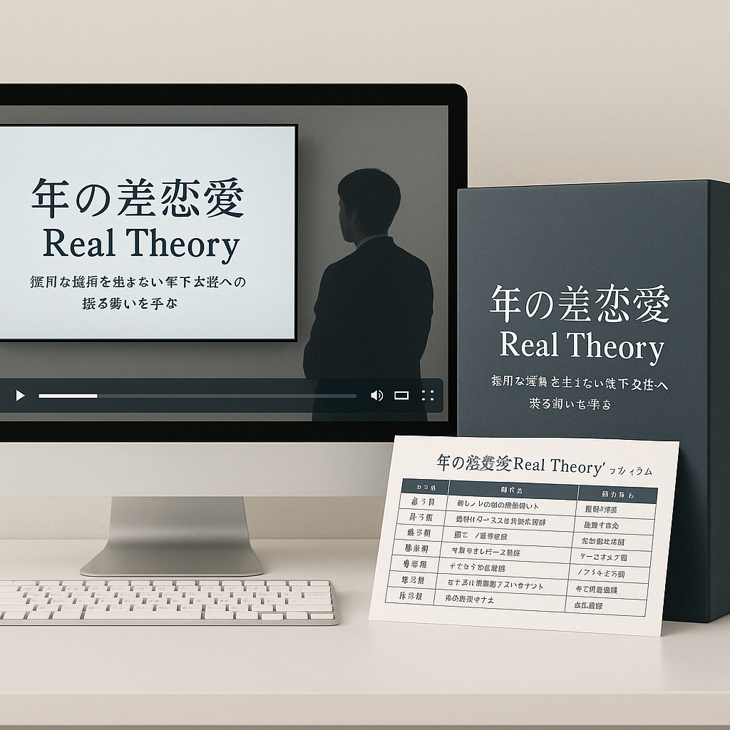 年の差恋愛Real Theory 【年の離れた年下彼女を作る正しい方法】
